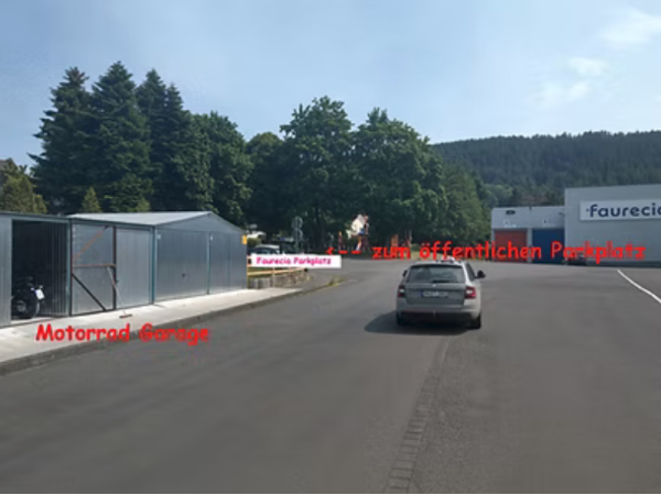 Motorrad Garage Scheuerfeld